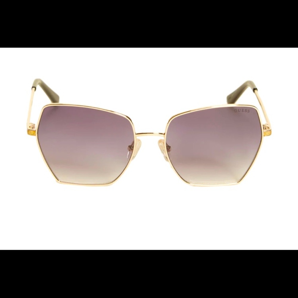 GUESS oversized geometric women’s sunglasses